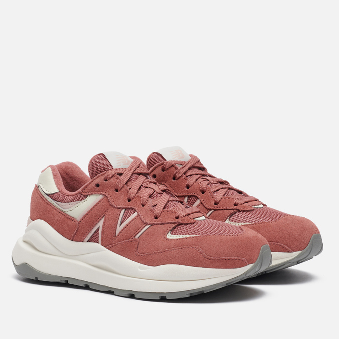 фото Кроссовки женские new balance 57/40 higher learning розовые 36.5 eu