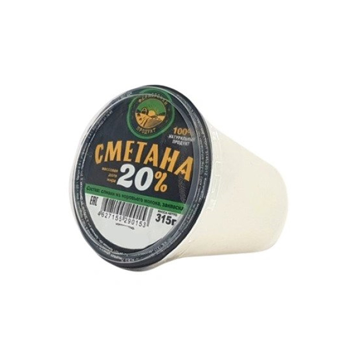 

Сметана Фермерский Продукт 20% 315 г