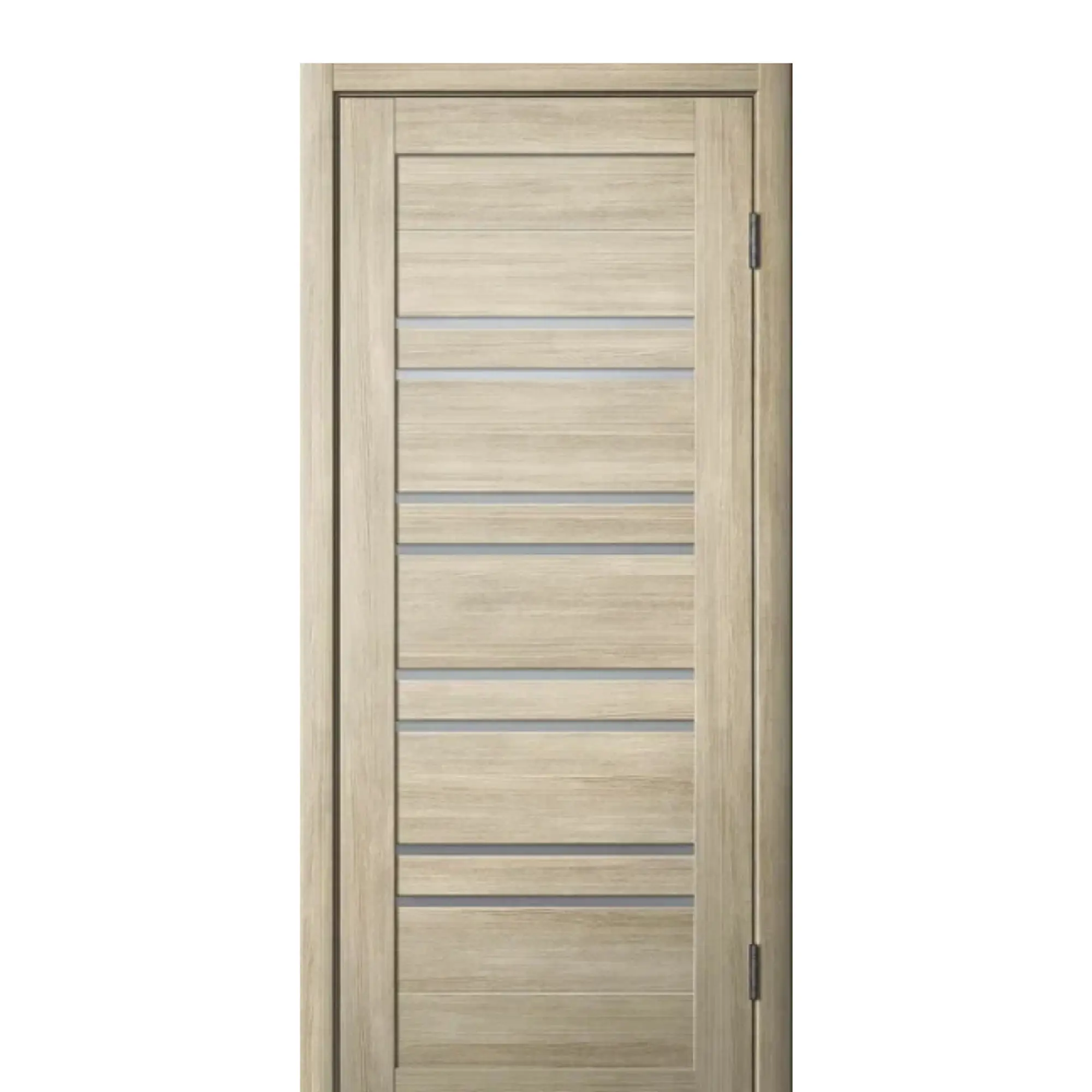 Межкомнатная дверь PAULINIDOR PD2670 в комплекте с фурнитурой в санузел, 800 х 200 латте