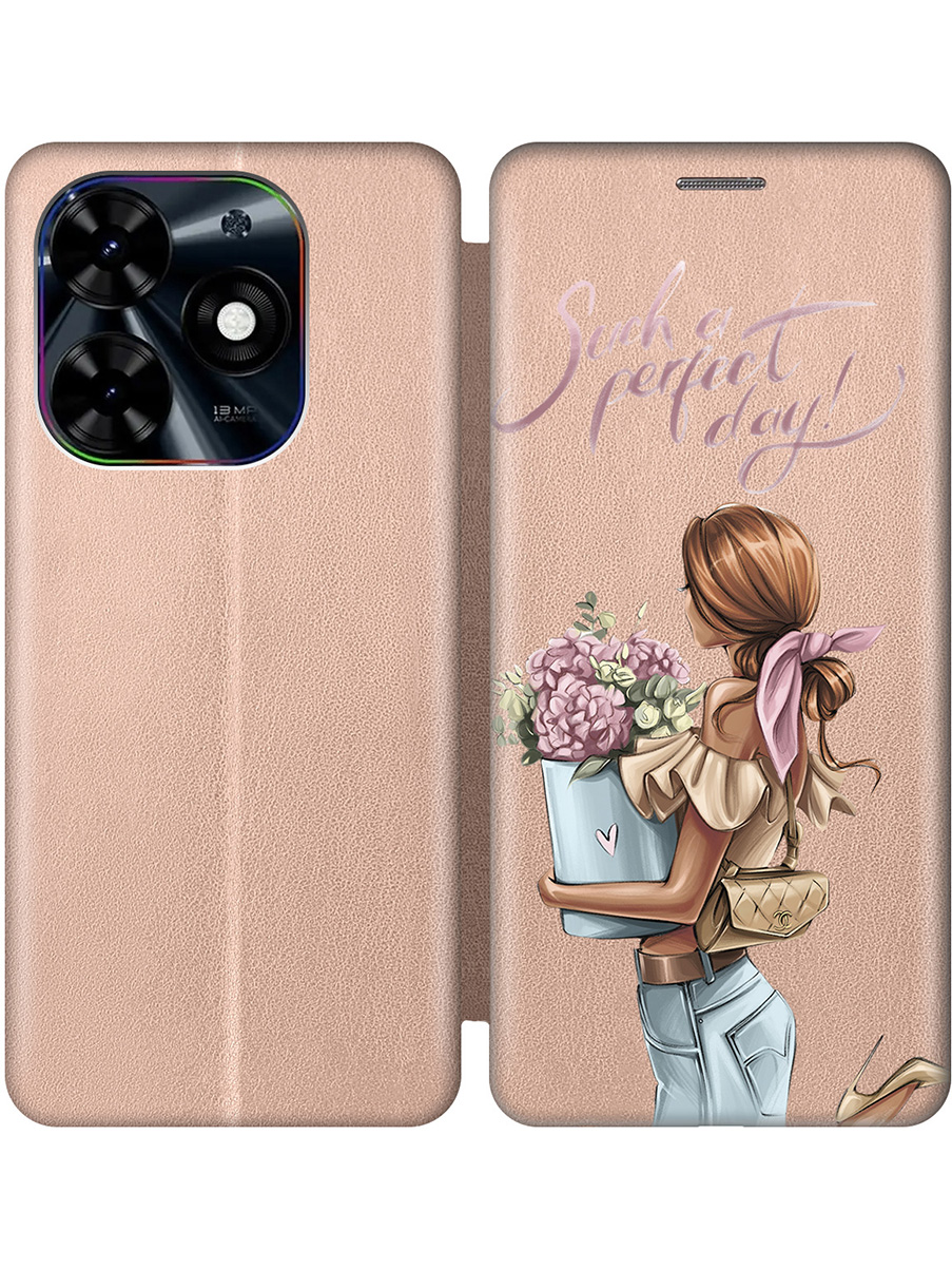 

Чехол-книжка на Tecno Spark Go 2024 / Spark 20 / 20C / Pop 8 с принтом золотой 951740, Золотистый;прозрачный;голубой;розовый, 777768875