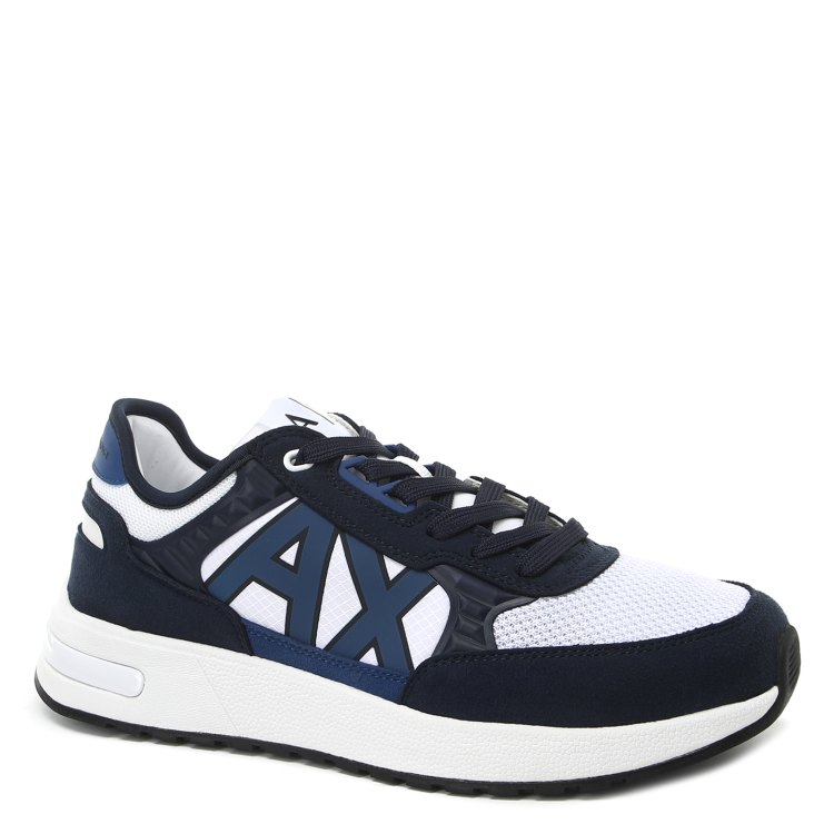 

Кроссовки мужские Armani Exchange XUX090 белые 10.5 UK, Белый, XUX090