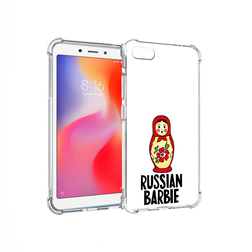 

Чехол MyPads Tocco для Xiaomi Redmi 6A матрешка (PT113916.305.459), Прозрачный, Tocco