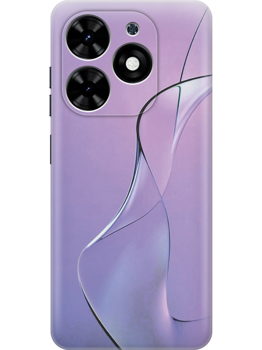 

Силиконовый чехол на Tecno Spark Go 2024 / Spark 20 / 20C / Pop 8 с принтом 936080, Прозрачный;розовый;фиолетовый, 777768831