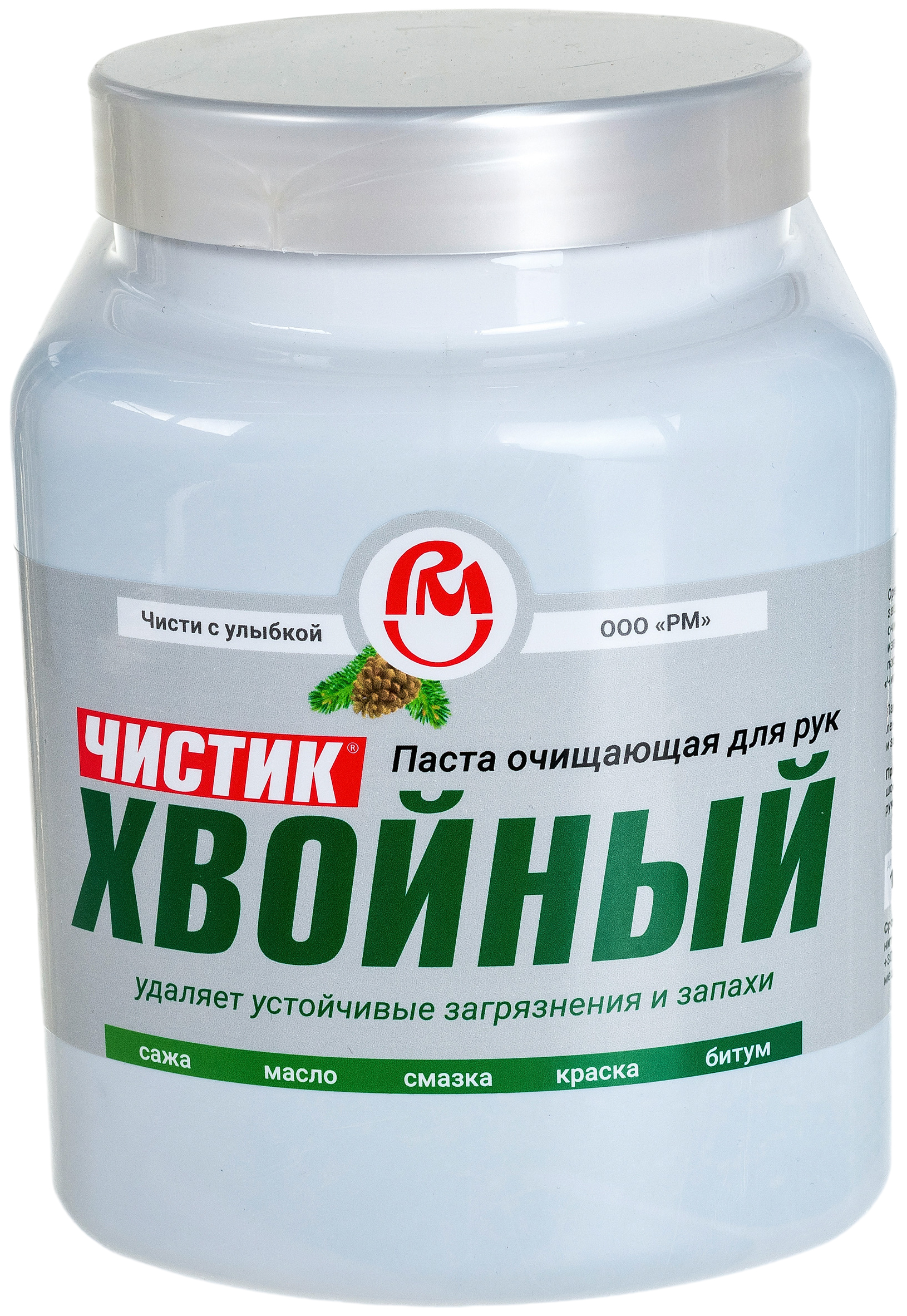 

Чистящая паста для рук Эко Чистик Хвойный, 1.8л банка