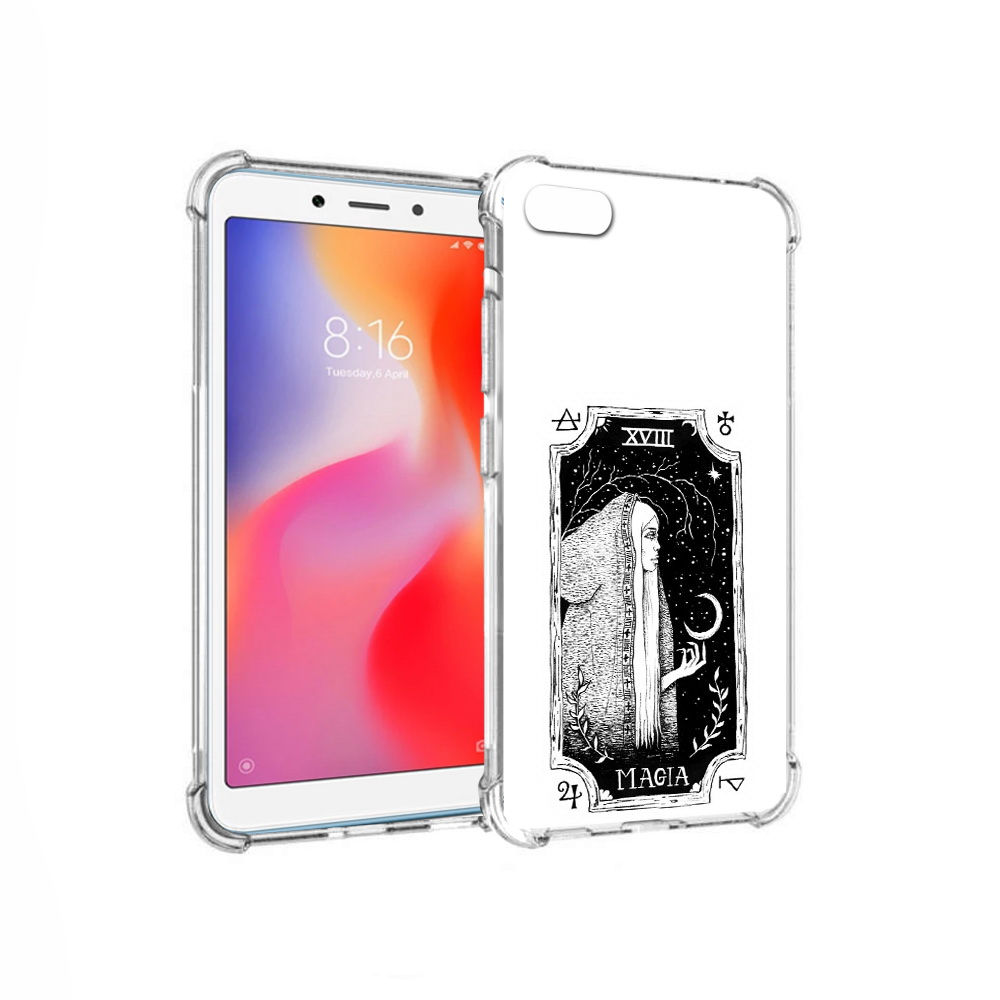 

Чехол MyPads Tocco для Xiaomi Redmi 6A лунная магия (PT113916.305.447), Прозрачный, Tocco