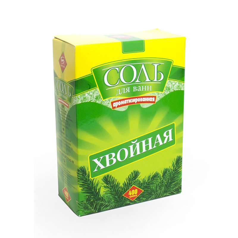 

Соль для ванн Бахташ Хвойная 400 г