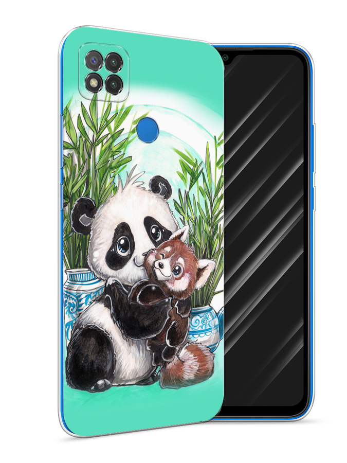 

Чехол Awog на Xiaomi Redmi 9C "Друзья зверята", Разноцветный, 39050-2