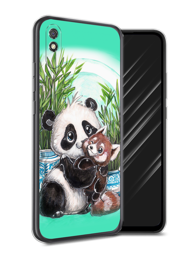

Чехол Awog на Xiaomi Redmi 9A "Друзья зверята", Разноцветный, 38950-2