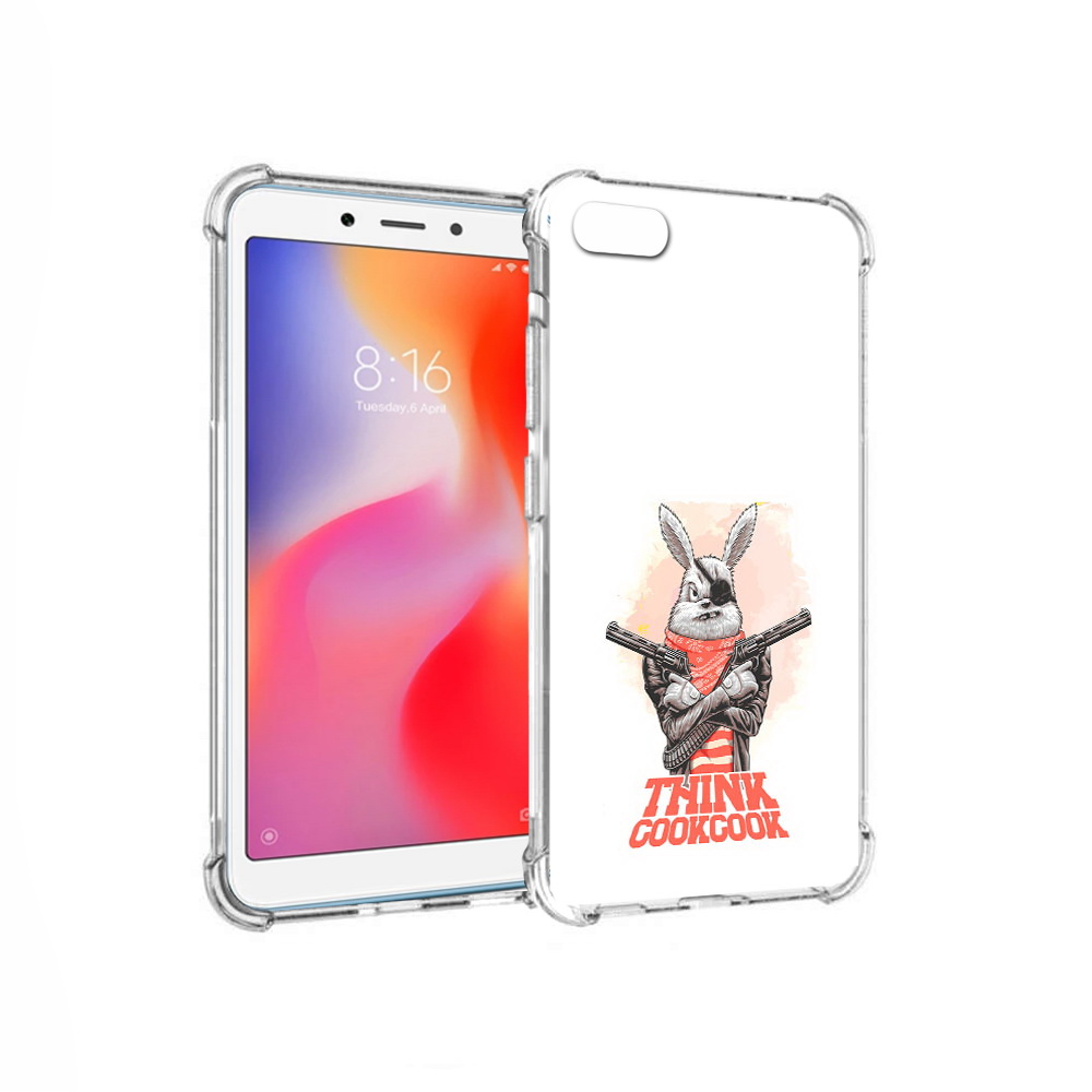 Чехол MyPads Tocco для Xiaomi Redmi 6A кролик пират (PT113916.305.419)
