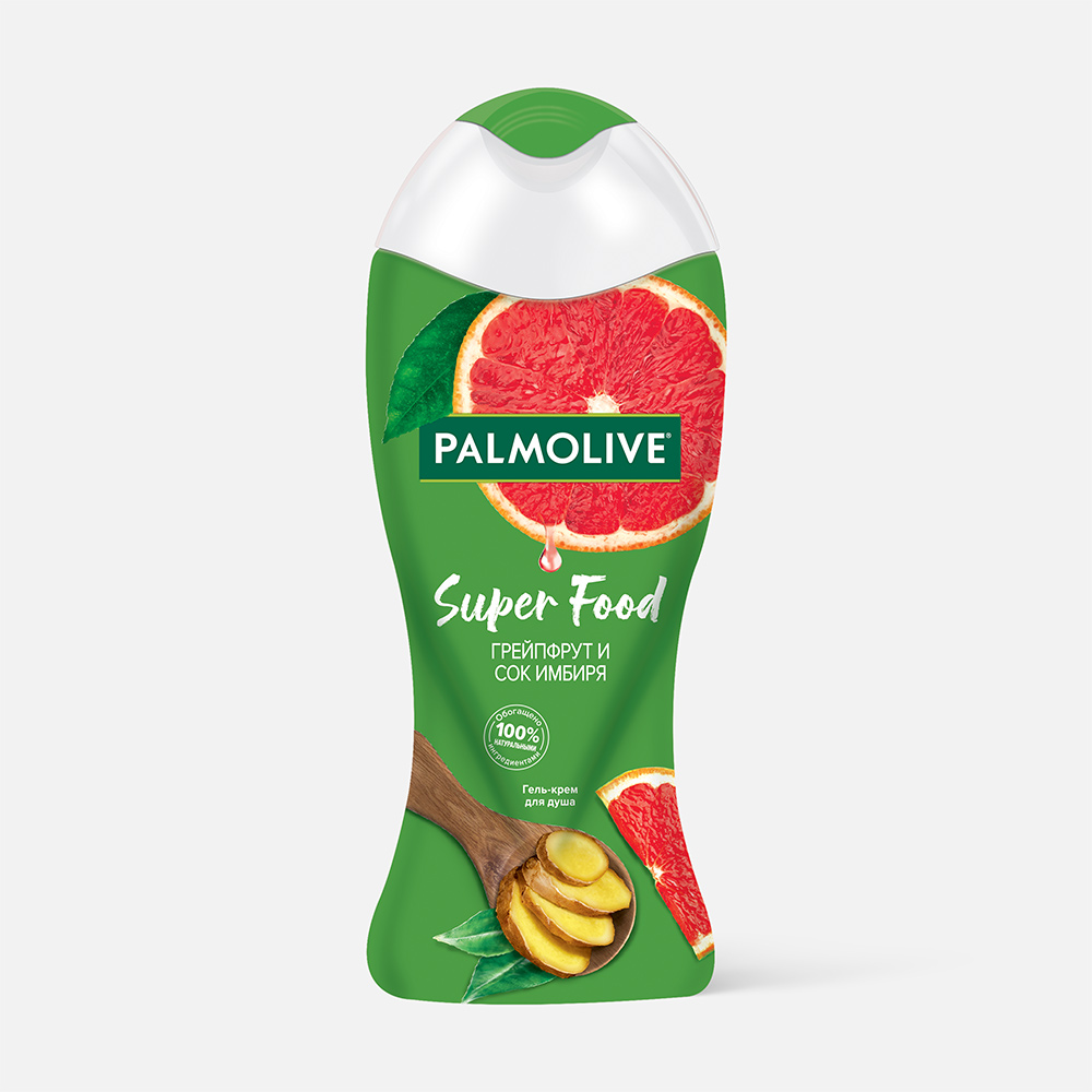 Гель-крем для душа Palmolive Super Food: Грейпфрут и сок имбиря 250 мл