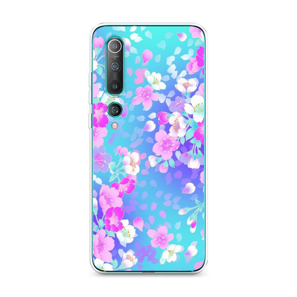 

Чехол Awog на Xiaomi Mi 10 "Яблоневые цветы", Разноцветный, 37550-8