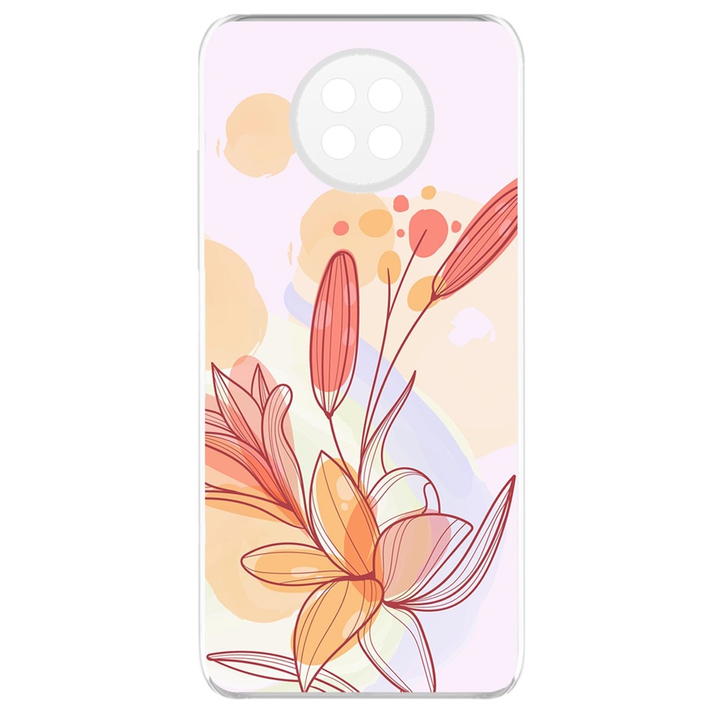 

Чехол-накладка Krutoff Clear Case Фантазия для Xiaomi Redmi Note 9T