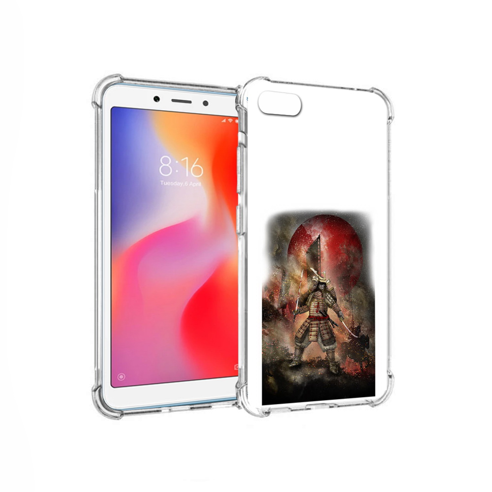 

Чехол MyPads Tocco для Xiaomi Redmi 6A китайскийвоин (PT113916.305.388), Прозрачный, Tocco