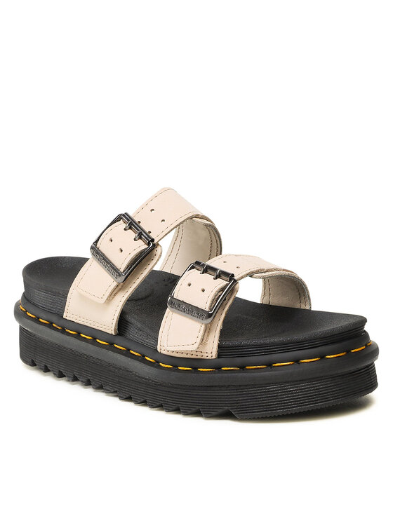 

Шлепанцы Myles Db 27366268 Dr. Martens бежевый 40 EU, Myles Db 27366268