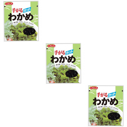 

Водоросли KURAKON солёные "Вакамэ", 3шт. х 22г., Japan