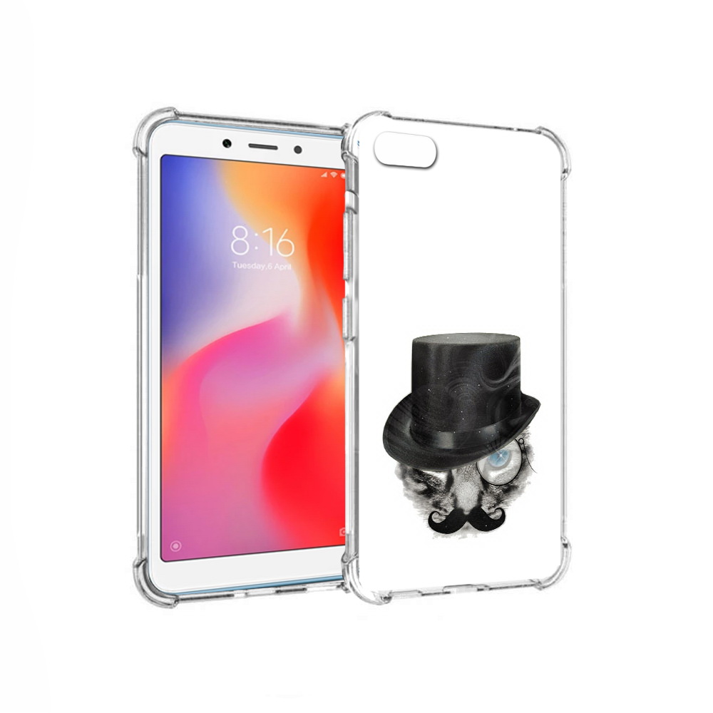Чехол MyPads Tocco для Xiaomi Redmi 6A интелегентный кот (PT113916.305.378)
