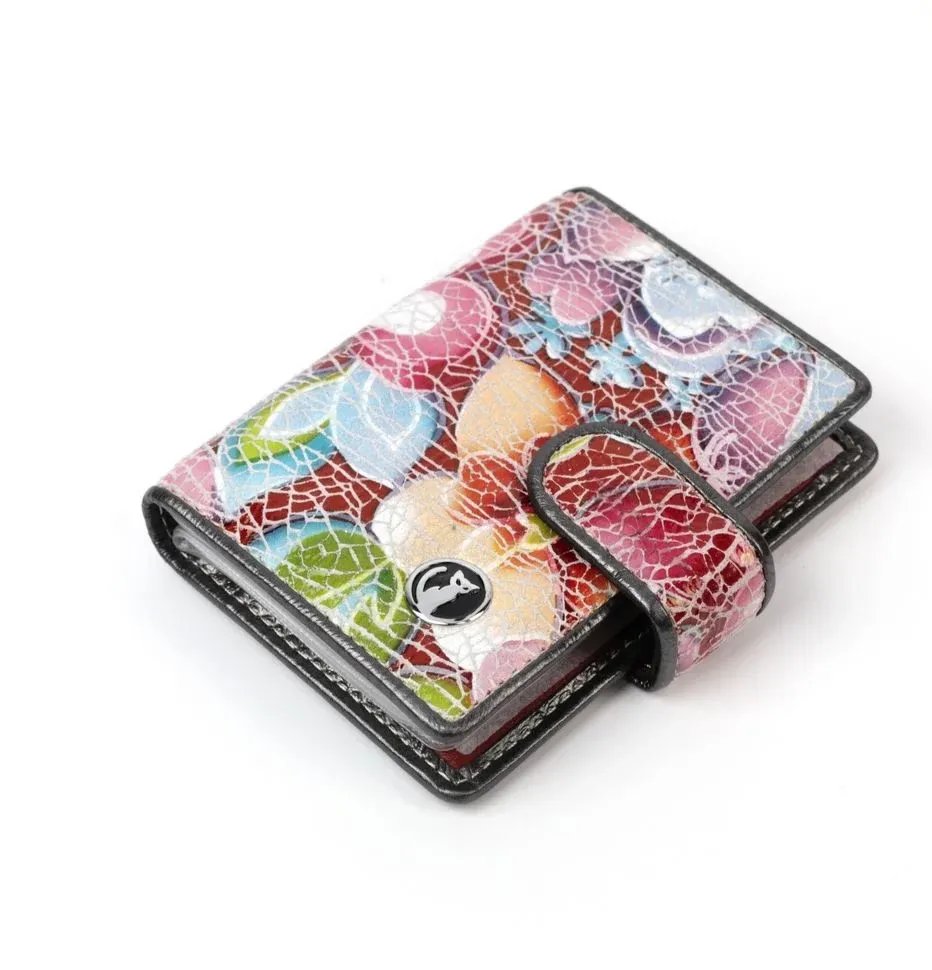 

Визитница женская Sergio Valentini СВ 8113-010 разноцветная, СВ 8113-010