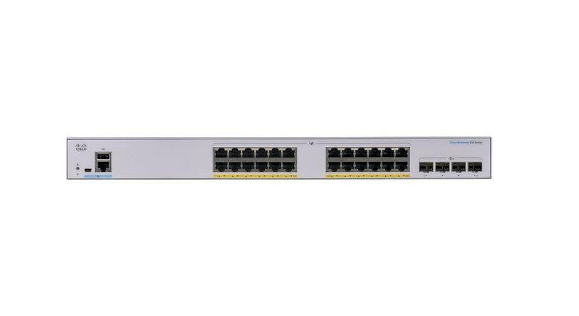 

Коммутатор Cisco CBS350-24P-4X-EU, Managed 24-port GE