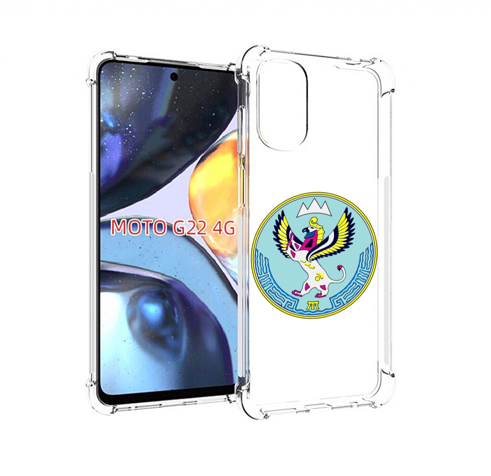 

Чехол MyPads герб-алтаискии-краи для Motorola Moto G22 4G, Прозрачный, Tocco