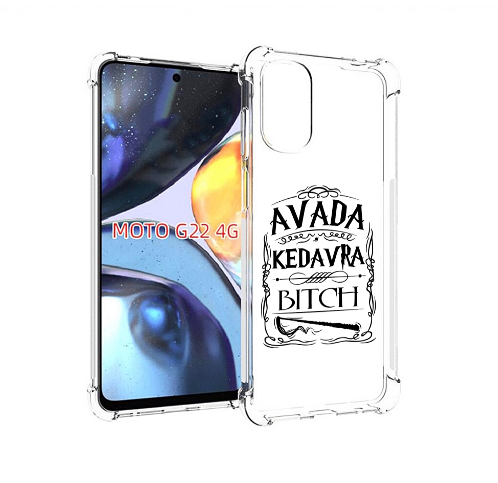 

Чехол MyPads гарри-потер-заклинание для Motorola Moto G22 4G, Прозрачный, Tocco