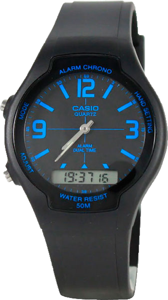 

Наручные часы женские Casio AW-90H-2B, AW-90H-2B