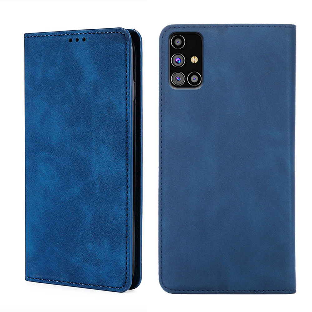 

Чехол-книжка MyPads для Samsung Galaxy M31s (SM-M317F) / Самсунг М31s мягкое прикоснове..., Синий