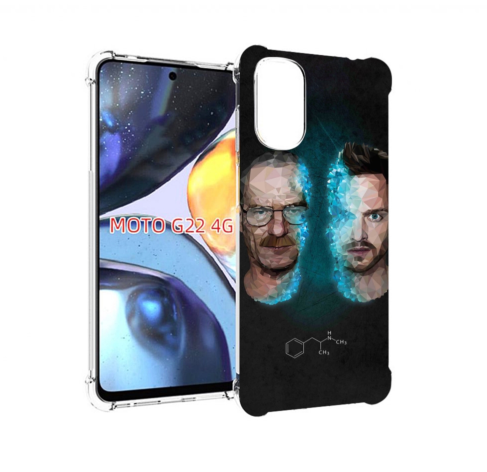 

Чехол MyPads во-все-тяжкие для Motorola Moto G22 4G, Прозрачный, Tocco