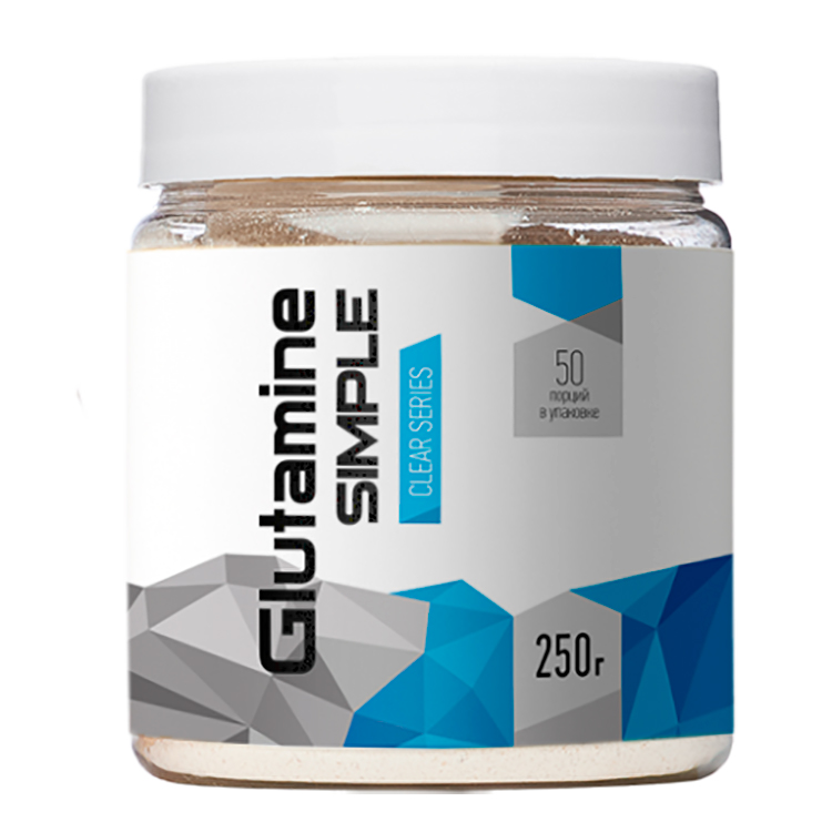 фото Glutamine simple rline, 250 г, без вкуса