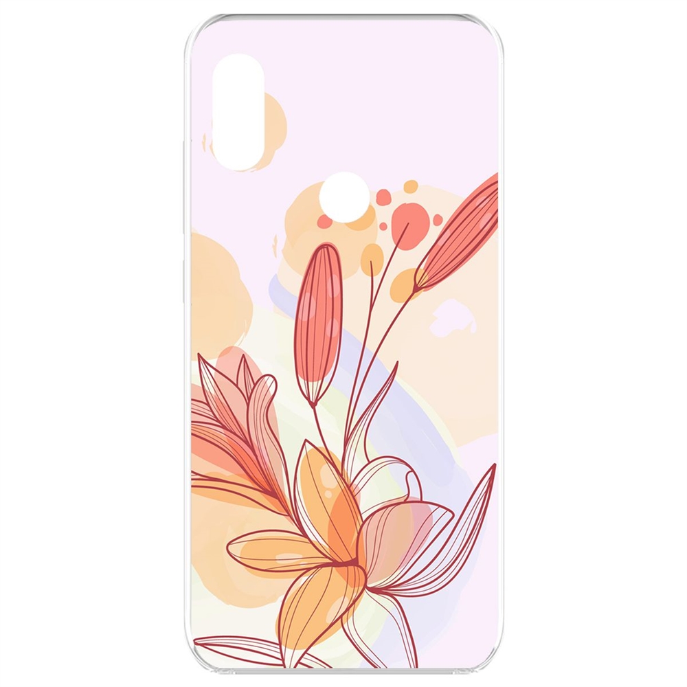 

Чехол-накладка Krutoff Clear Case Фантазия для Xiaomi Redmi Note 6 Pro