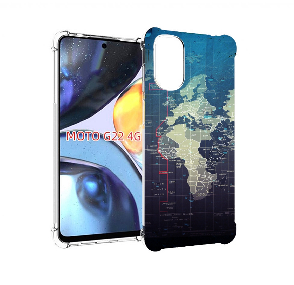 

Чехол MyPads бункер-анклава для Motorola Moto G22 4G, Прозрачный, Tocco