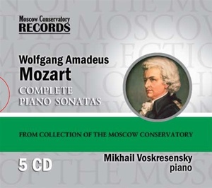 

MOZART COMPLETE PIANO SONATAS - Михаил Воскресенский (фортепипано)