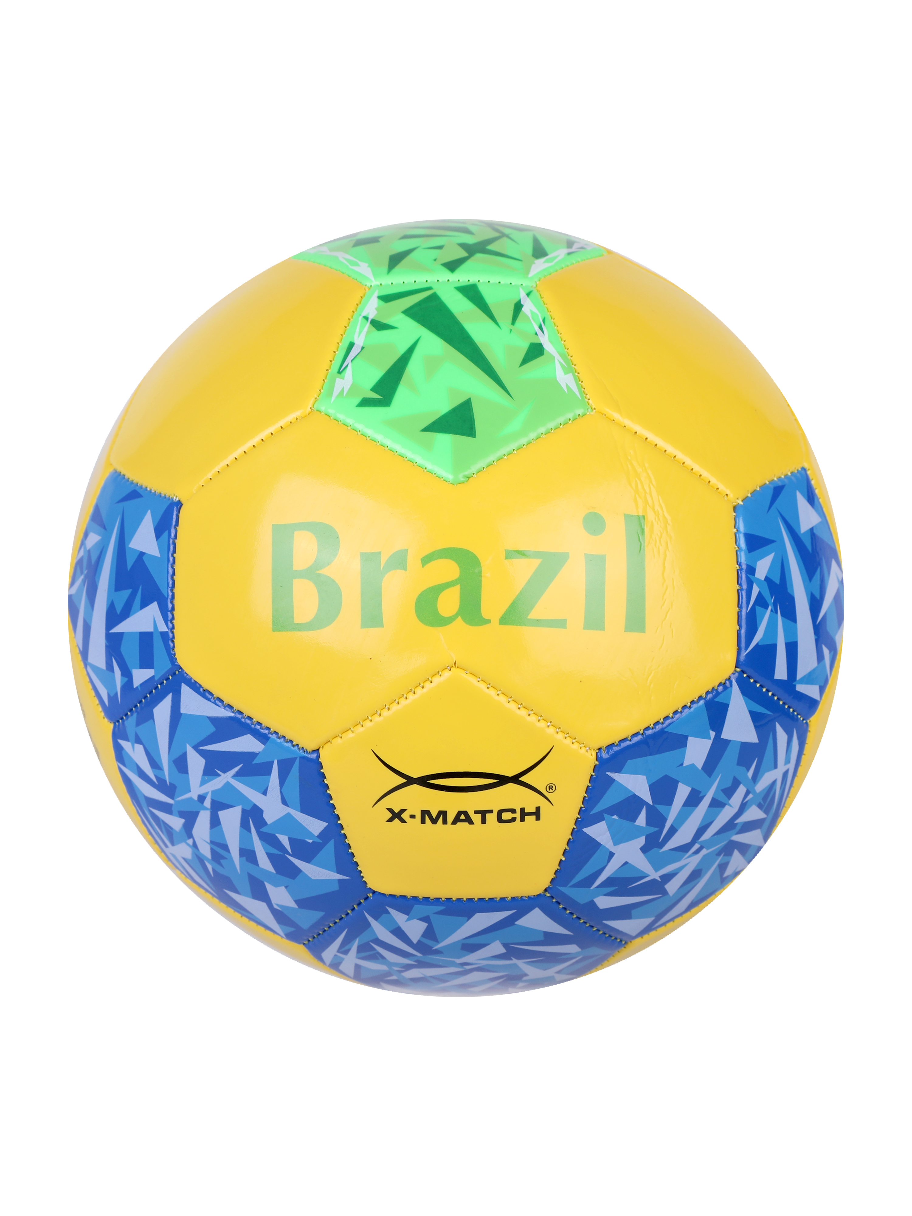 Мяч футбольный X-Match Бразилия мяч для игры в футбол размер 5