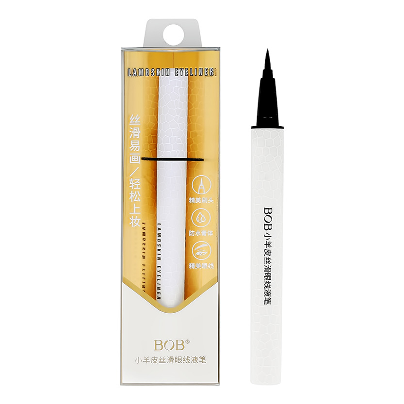 

Подводка для глаз Bob Lamb skin 2 eyeliner черная 24 г, Черный