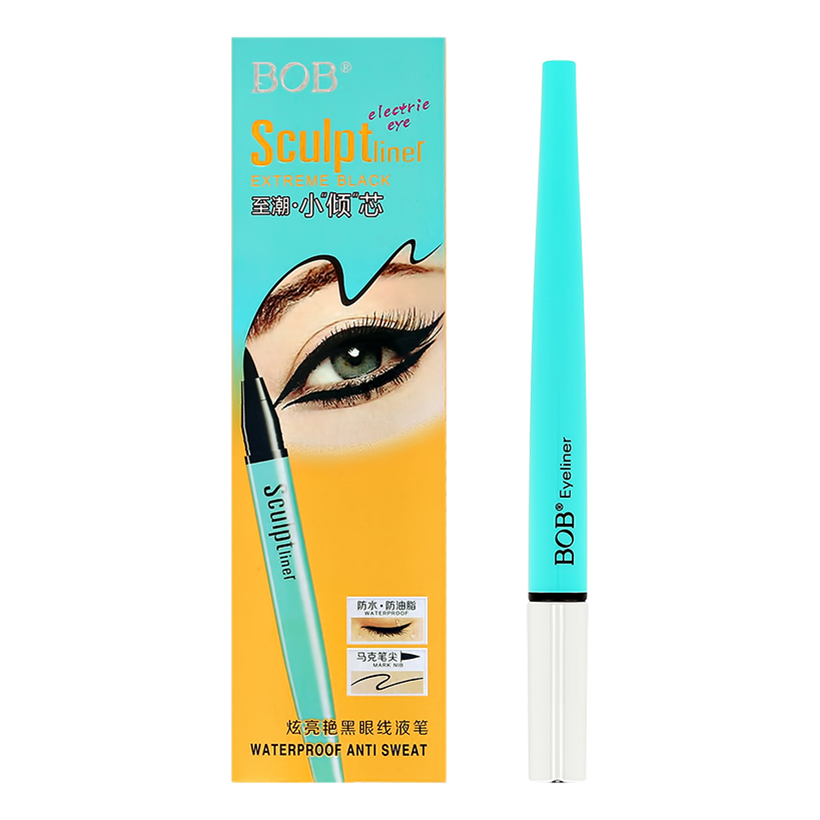 Подводка для глаз Bob Electric eye super liner черная 18 г подводка для глаз bob electric eye super liner черная