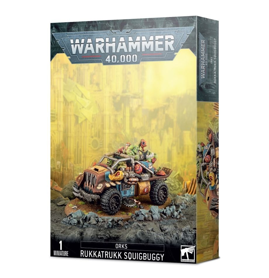 

Миниатюры для игры Games Workshop Warhammer 40000: Orks - Rukkatrukk Squigbuggy 50-35, Orks - Rukkatrukk Squigbuggy 50-35