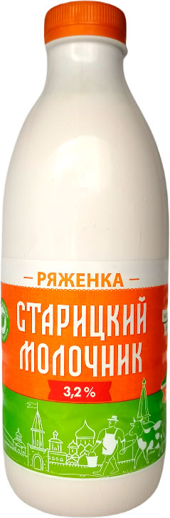 Ряженка Старицкий Молочник 3,2% 400 мл
