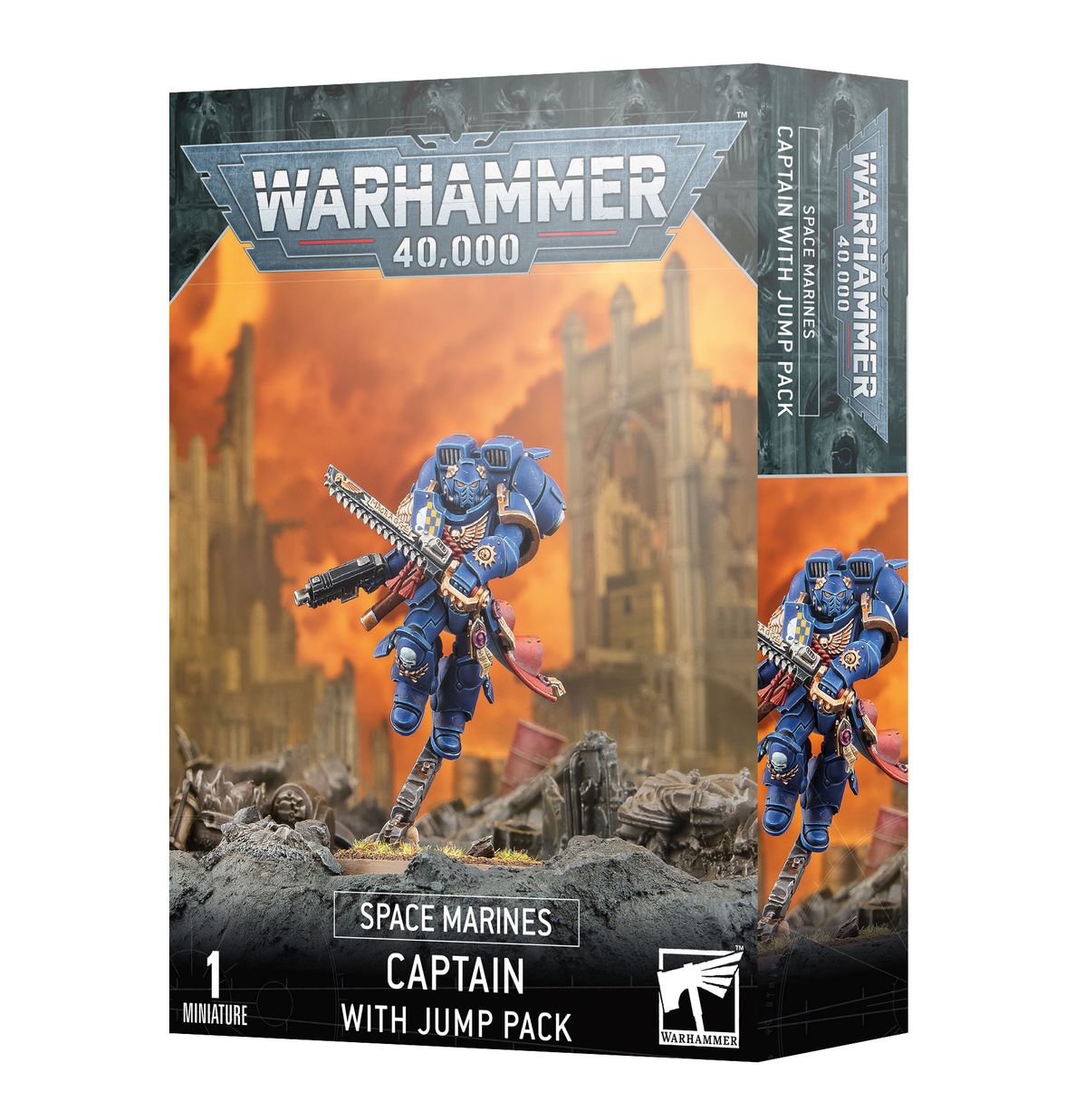 Миниатюры для игры Games Workshop Warhammer 40000: Captain with Jump Pack 4817