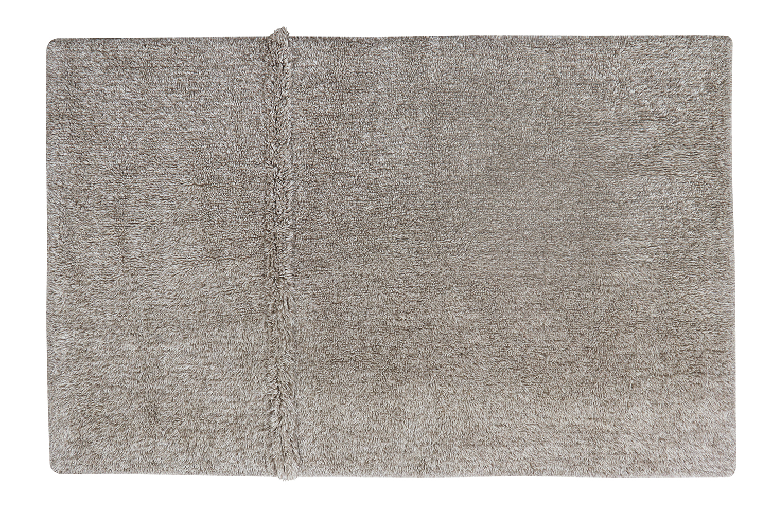 фото Шерстяной стираемый ковер lorena canals tundra - blended sheep grey 170x240 см