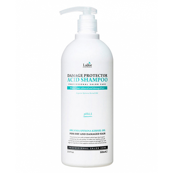 

Шампунь для поврежденных волос La'dor, Damaged Protector Acid Shampoo, 900 мл