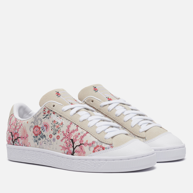 

Кеды женские PUMA x Liberty Basket бежевые 39 EU, x Liberty Basket