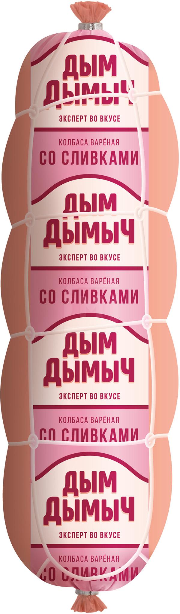 

Колбаса Дым Дымыч Со сливками вареная 500 г