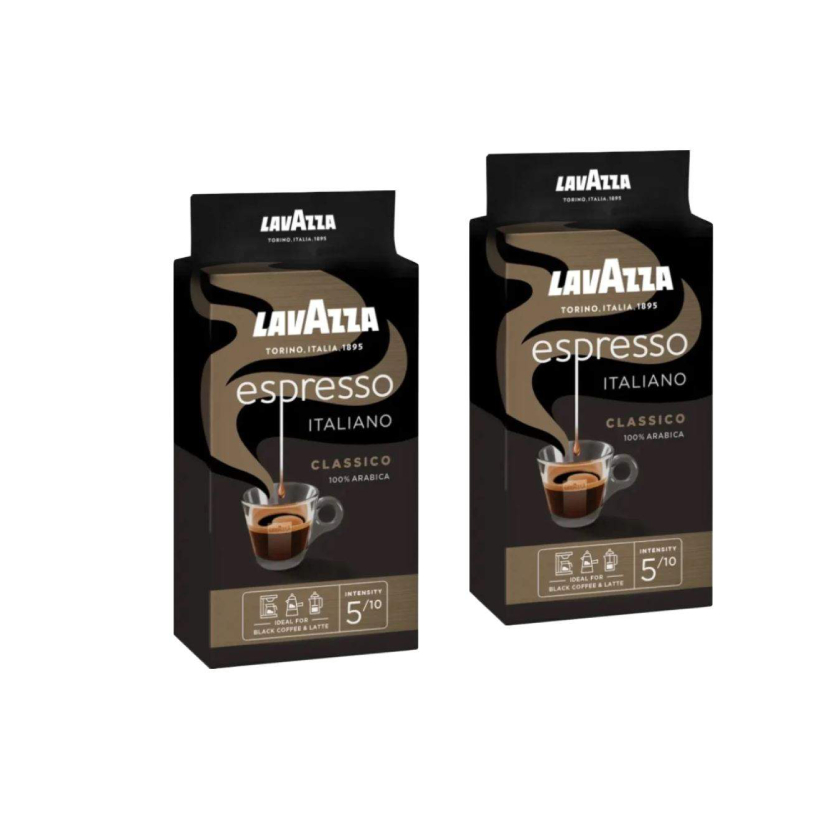 Кофе молотый Lavazza Caffe Espresso, 250 г х 2 шт