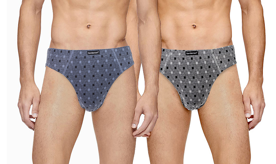 

Комплект трусов мужских Gentlemen слипы разноцветных XXL, Разноцветный, слипы