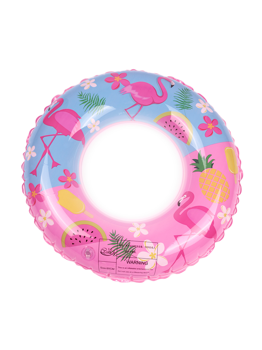 

Круг для плавания детский надувной Фламинго Swim Ring BG0146 розовый 60 см, Розовый фламинго Swim Ring