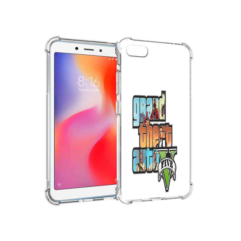 

Чехол MyPads Tocco для Xiaomi Redmi 6A игра гта (PT113916.305.373), Прозрачный, Tocco