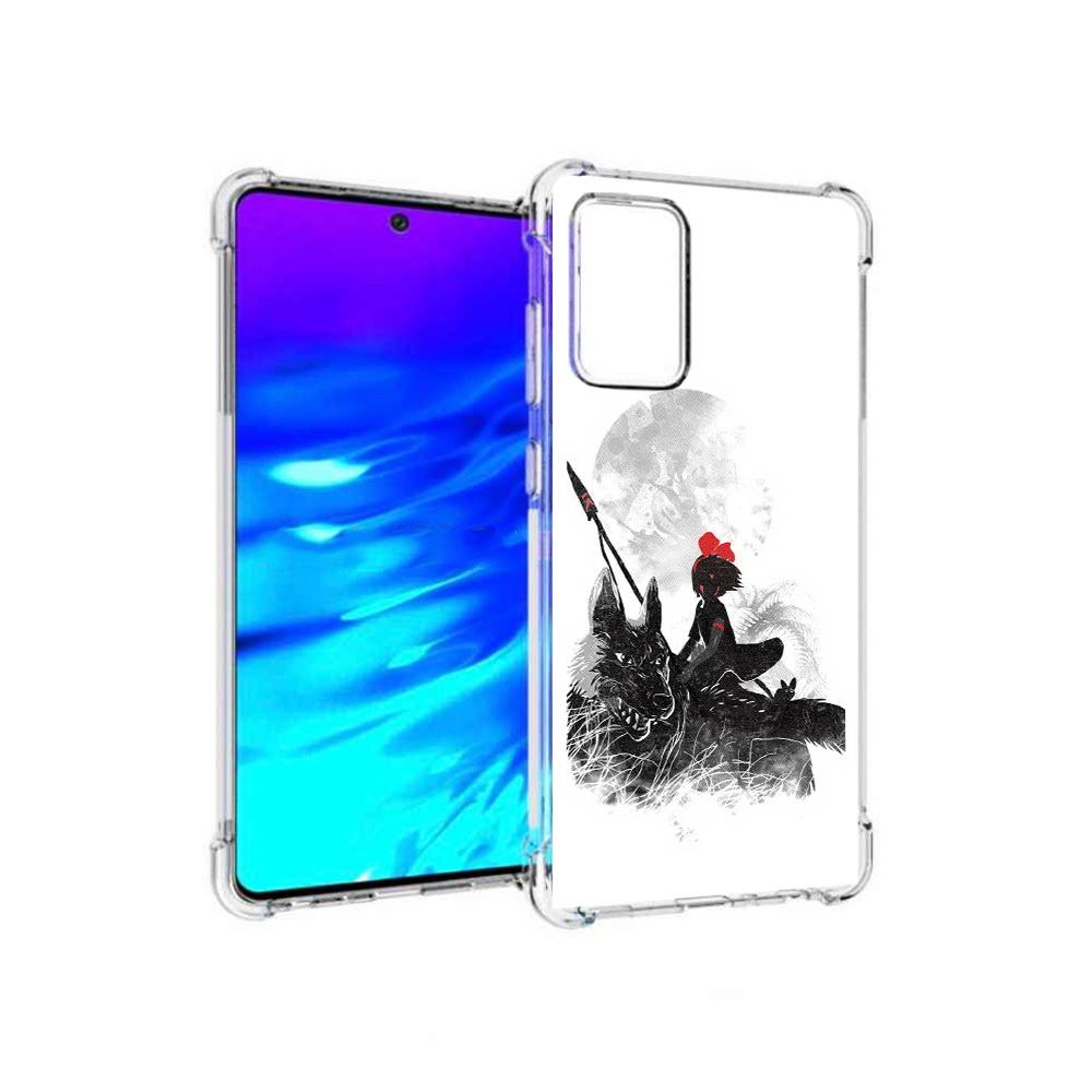 

Чехол MyPads Tocco для Samsung Galaxy A72 мононоке (PT158633.553.481), Прозрачный, Tocco