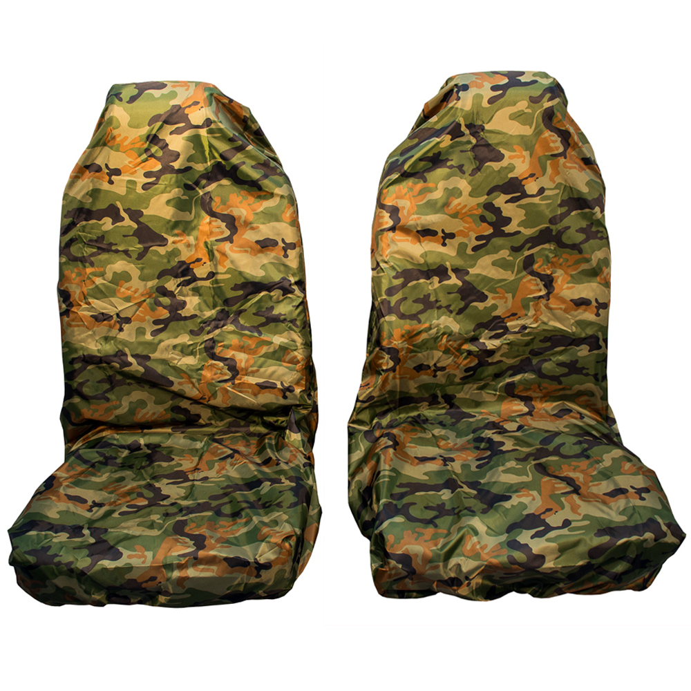 Чехлы на сиденья PRO-4x4 MEDIUM передние грязезащитные камуфляж
