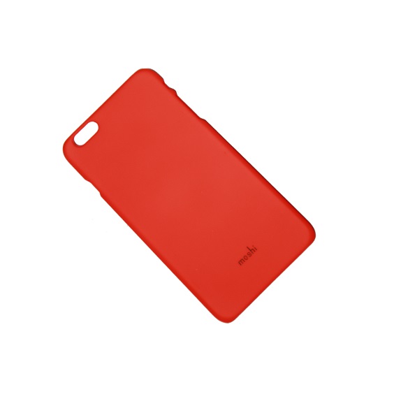 

Чехол Iphone 6 Plus, Iphone 6s Plus пластик прорезиненный Moshi <оранжевый>, iPhone 6 Plus
