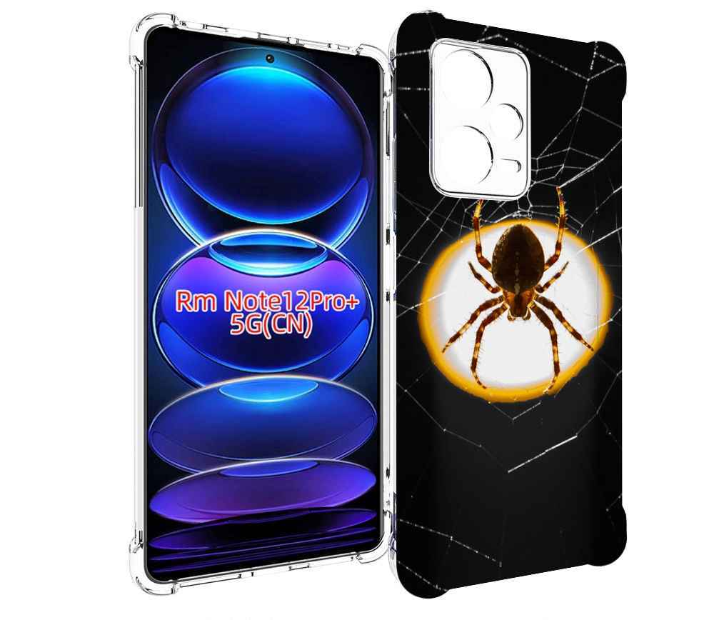

Чехол MyPads паук-с-паутинкой для Xiaomi Redmi Note 12 Pro + Plus, Прозрачный, Tocco