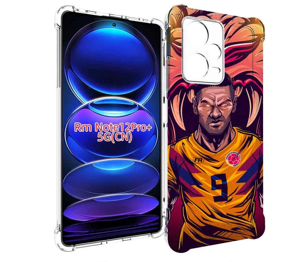 

Чехол MyPads парень-тигр-красный для Xiaomi Redmi Note 12 Pro + Plus, Прозрачный, Tocco